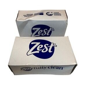 Zest Zestfully Clean Bar 4 oz. Soap 2 Pack‎ New Sealed Old Stock
